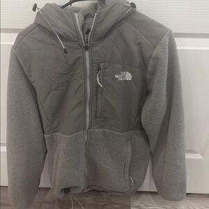 The North Face Two-Tone Gray Fleece Jacket